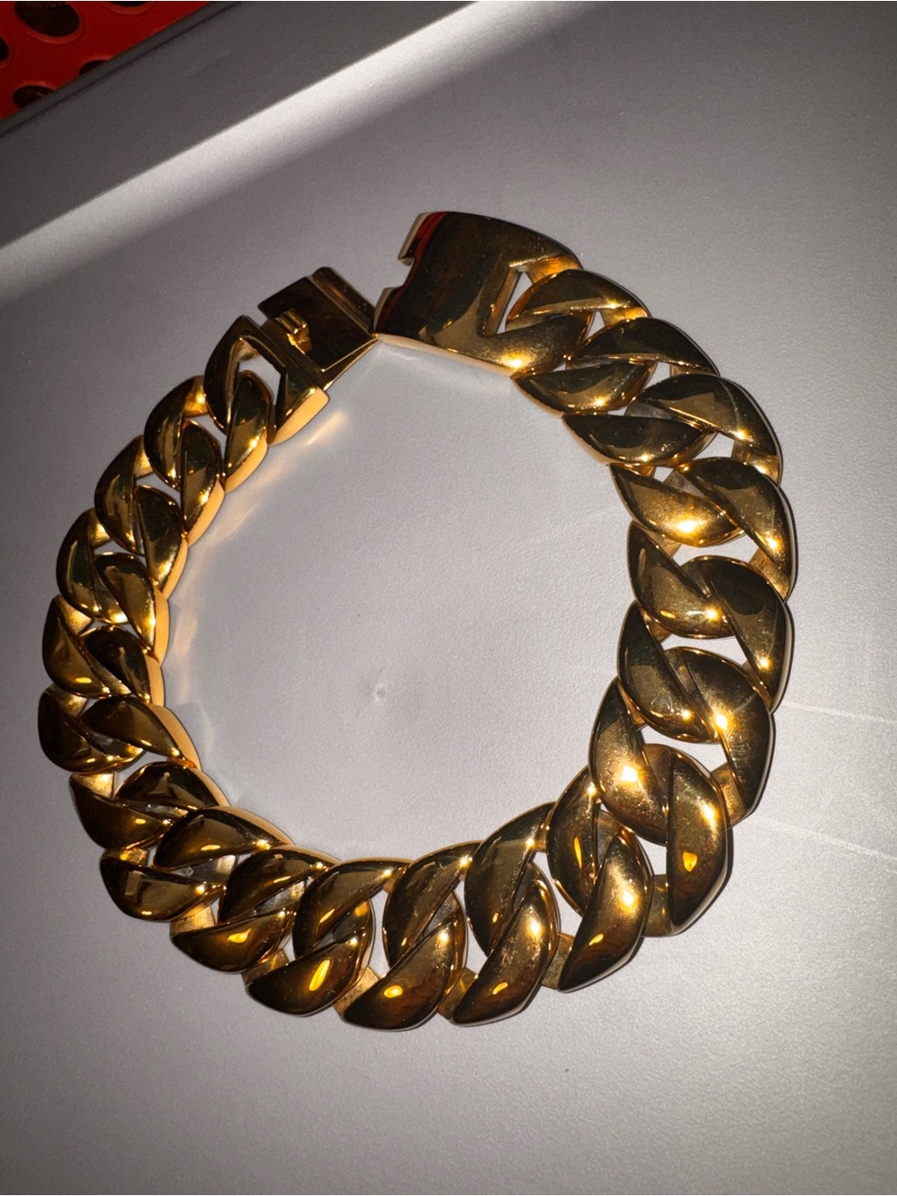 Chunky Gold colored Link - Picture 3 of 5